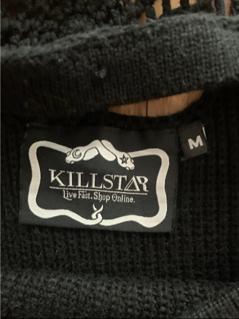 Killstar Spiderweb Sweater View 2
